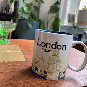 NWT Starbucks London Coffee Mug Cup Global Icon Collectors Series Big Ben 16 oz